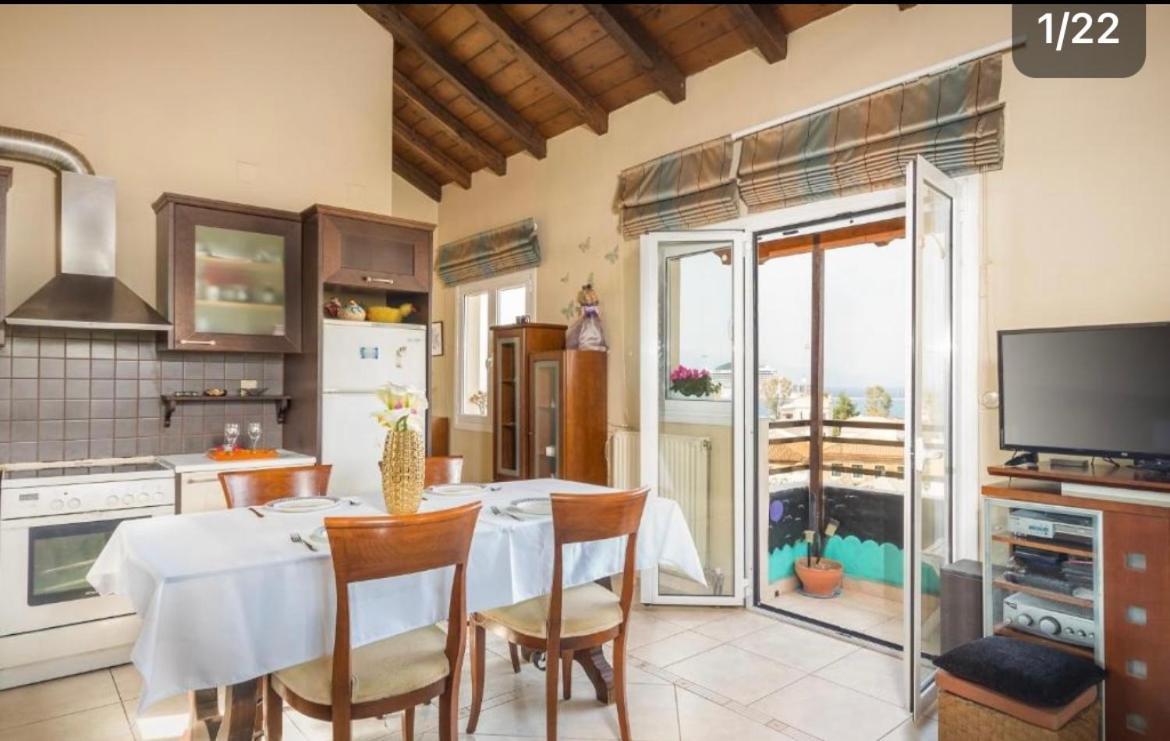 Makis Sea-View Apartment-Corfu Port Mantouki Екстериор снимка