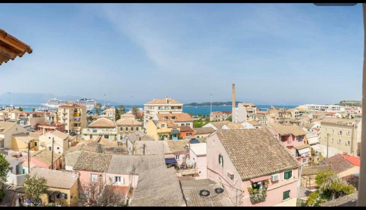 Makis Sea-View Apartment-Corfu Port Mantouki Екстериор снимка